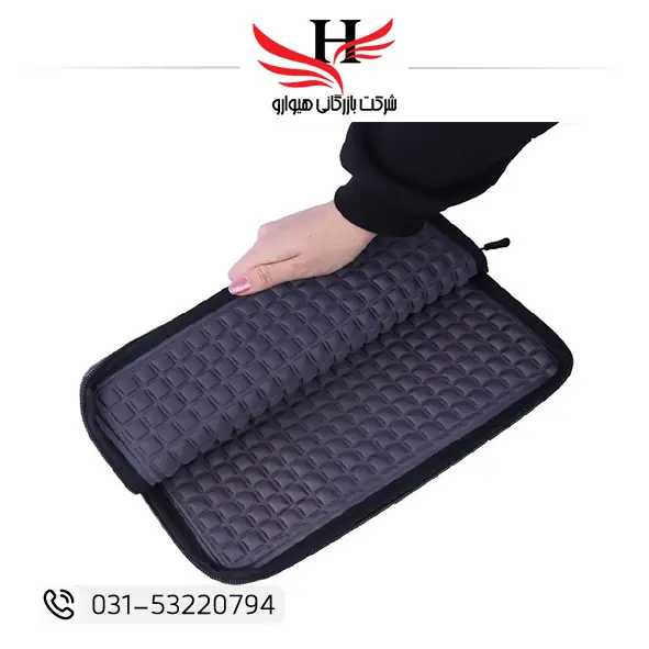 کاور لپ تاپ 13 اینچ ضربه گیر دار با طراحی محافظتی مقاوم مناسب حمل ایمن لپ‌تاپ، مناسب خرید تکی و فروش عمده از هیوارو نمایندگی شهرضا اصفهان و استان تهران